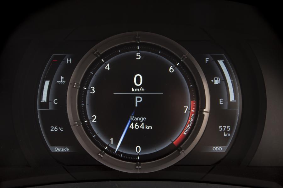 Панель приборов Lexus RC350 F-Sport 2019 года  (ZA) (фото 4 из 25)